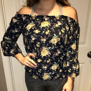 Very cute off the shoulder top
